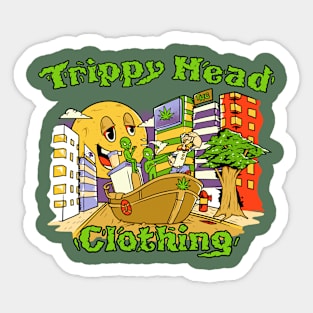 Trippy Headz- Trust Happiness Tee Sticker